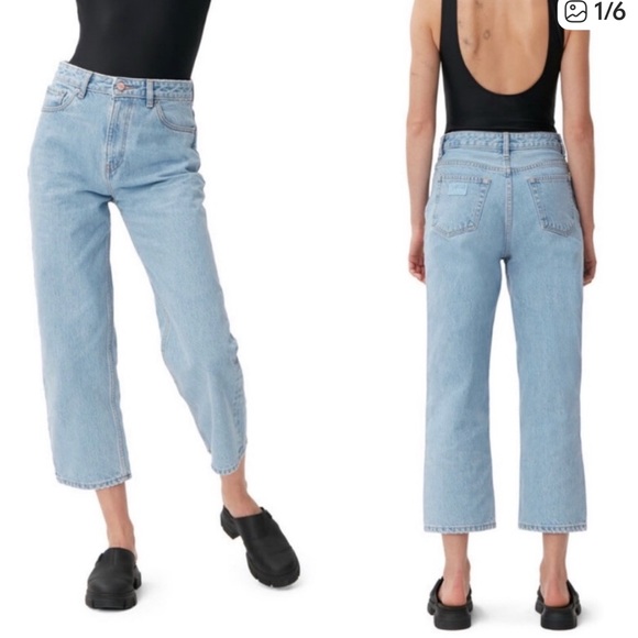 Ganni Light Blue Women's Jeans